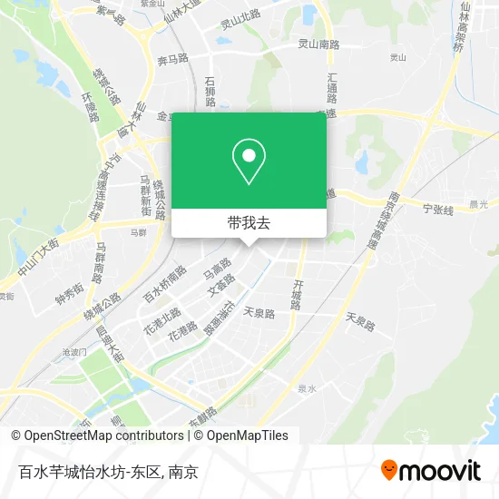 百水芊城怡水坊-东区地图