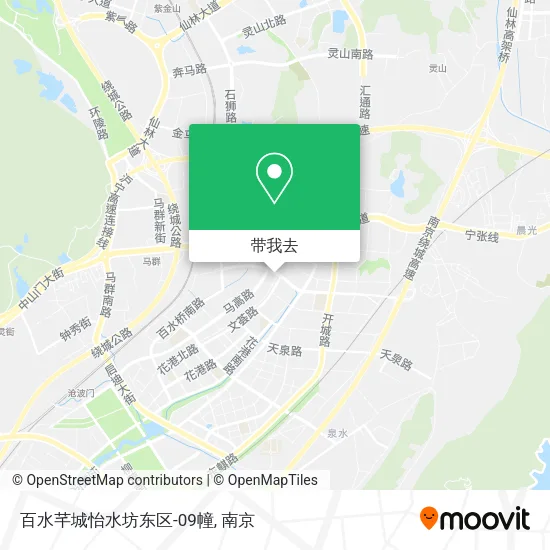 百水芊城怡水坊东区-09幢地图
