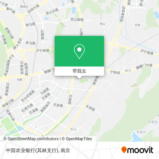中国农业银行(其林支行)地图