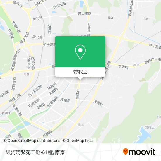 银河湾紫苑二期-61幢地图
