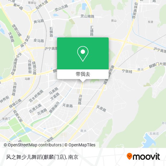 风之舞少儿舞蹈(麒麟门店)地图