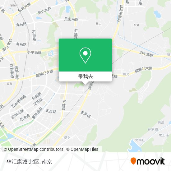 华汇康城-北区地图