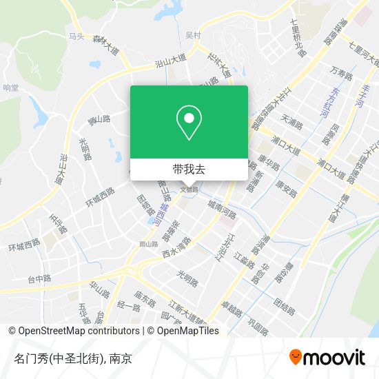 名门秀(中圣北街)地图