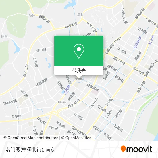 名门秀(中圣北街)地图