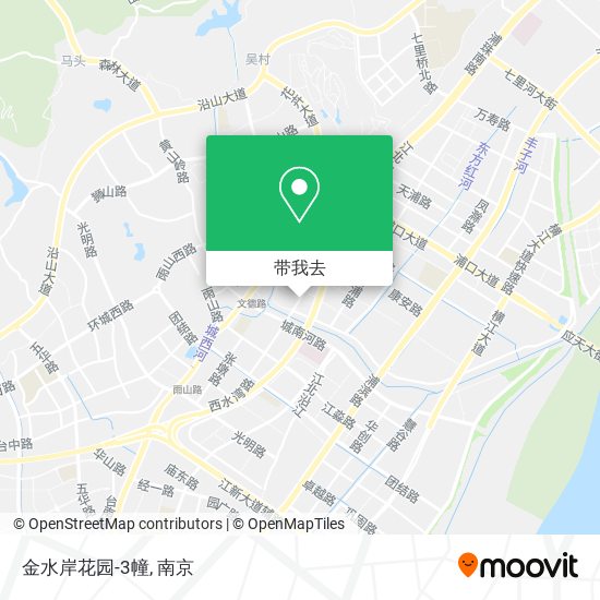 金水岸花园-3幢地图