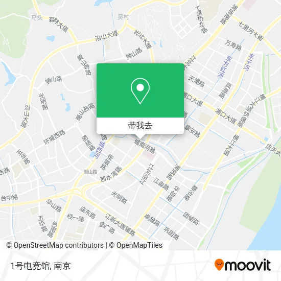 1号电竞馆地图