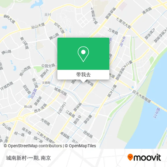 城南新村-一期地图