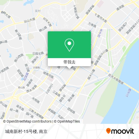 城南新村-15号楼地图