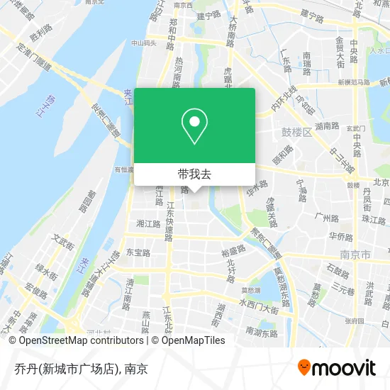 乔丹(新城市广场店)地图