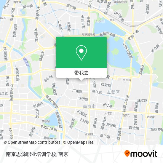 南京思源职业培训学校地图
