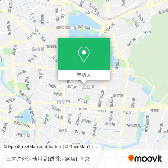 三夫户外运动用品(进香河路店)地图