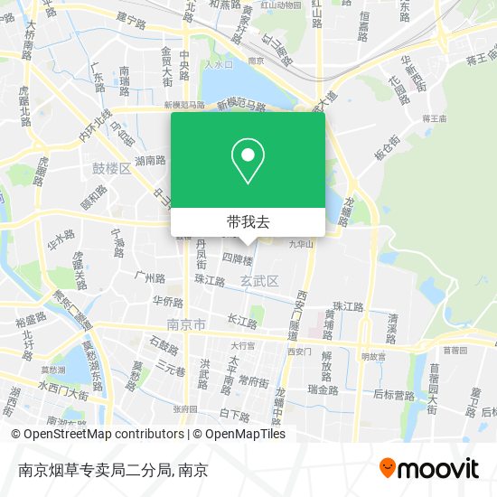 南京烟草专卖局二分局地图