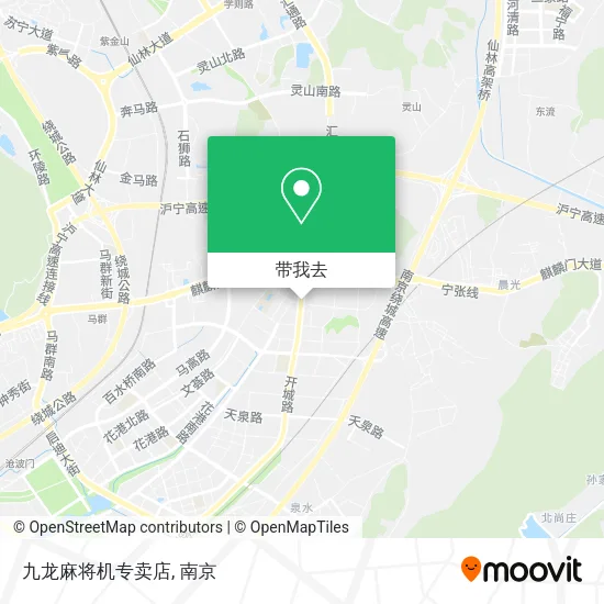 九龙麻将机专卖店地图