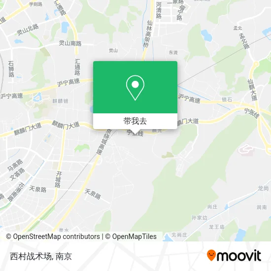 西村战术场地图