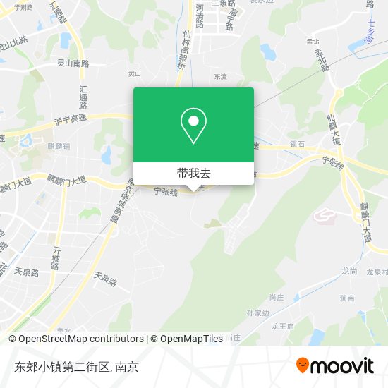 东郊小镇第二街区地图