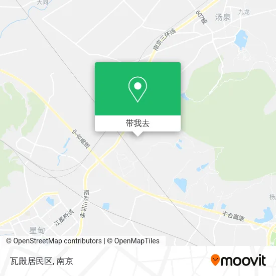 瓦殿居民区地图