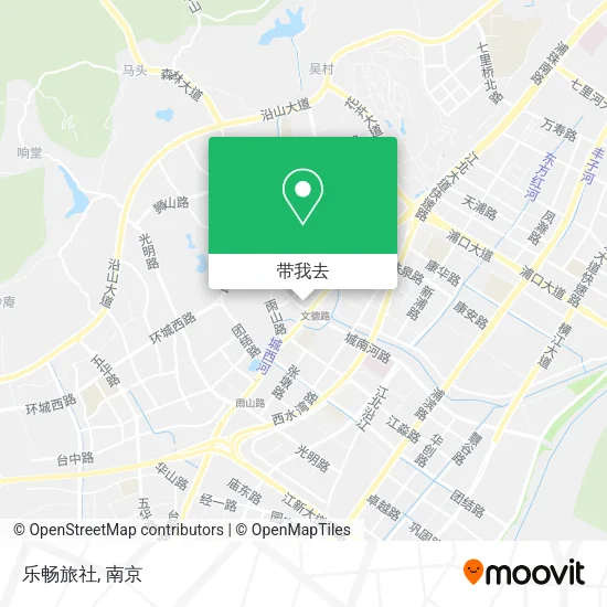 乐畅旅社地图