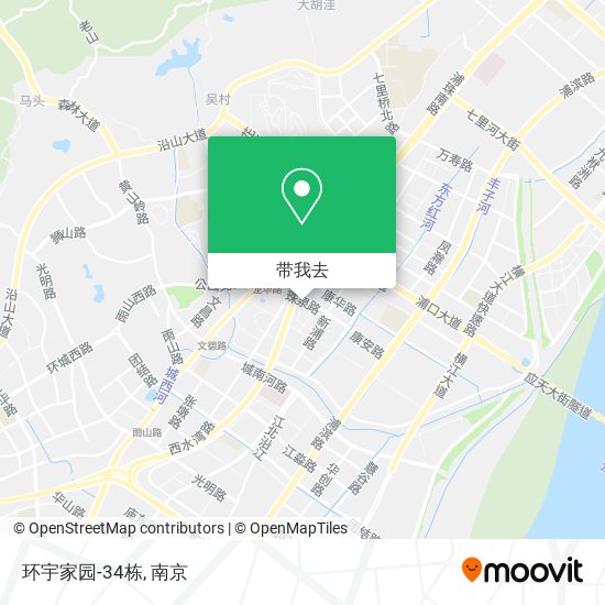 环宇家园-34栋地图
