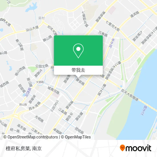 檀府私房菜地图