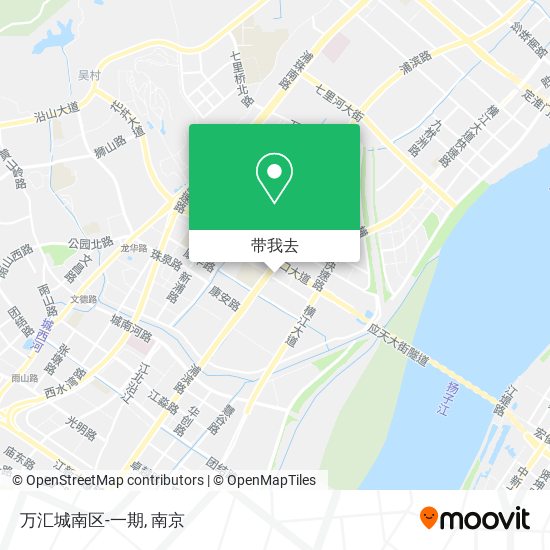 万汇城南区-一期地图
