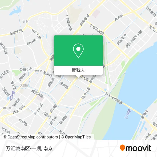 万汇城南区-一期地图