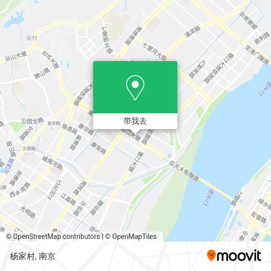 杨家村地图