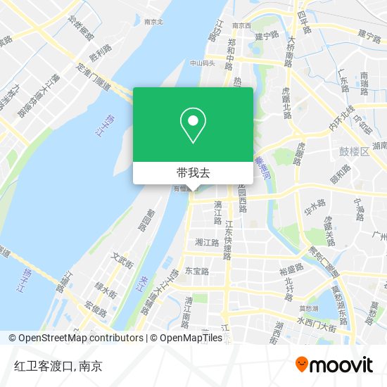 红卫客渡口地图