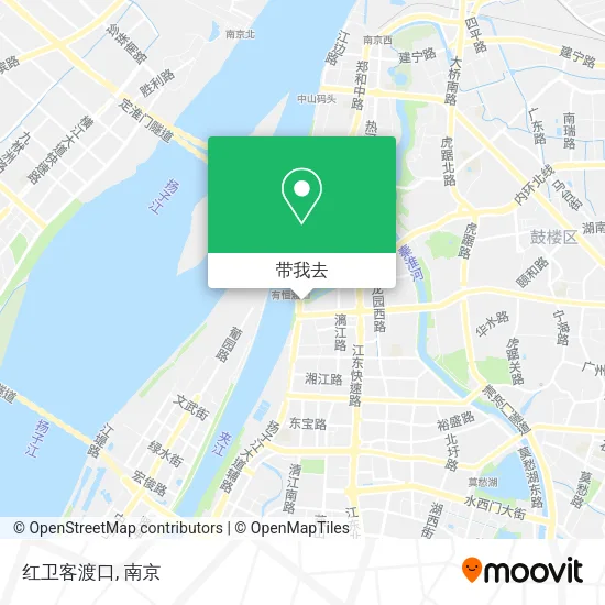 红卫客渡口地图