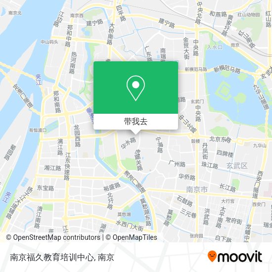 南京福久教育培训中心地图