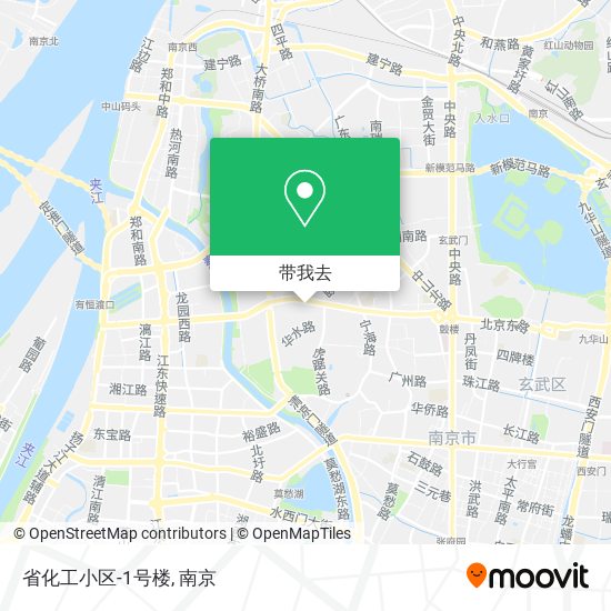 省化工小区-1号楼地图