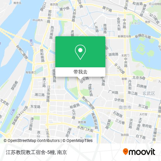 江苏教院教工宿舍-5幢地图