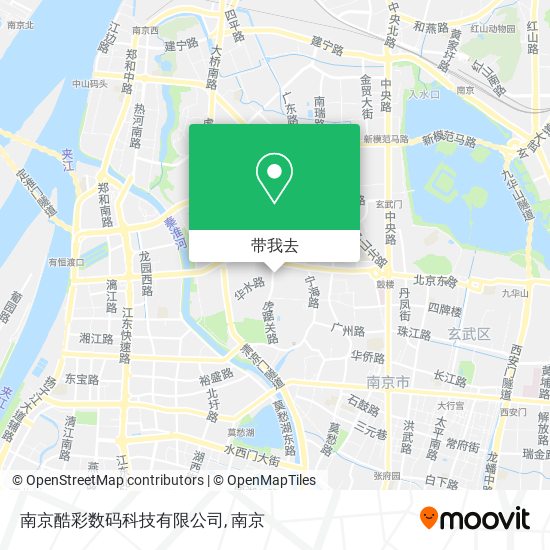 南京酷彩数码科技有限公司地图