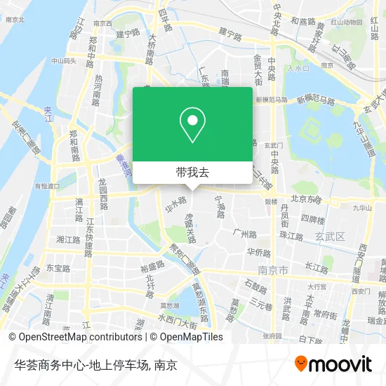 华荟商务中心-地上停车场地图
