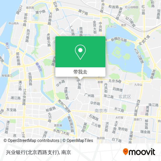 兴业银行(北京西路支行)地图