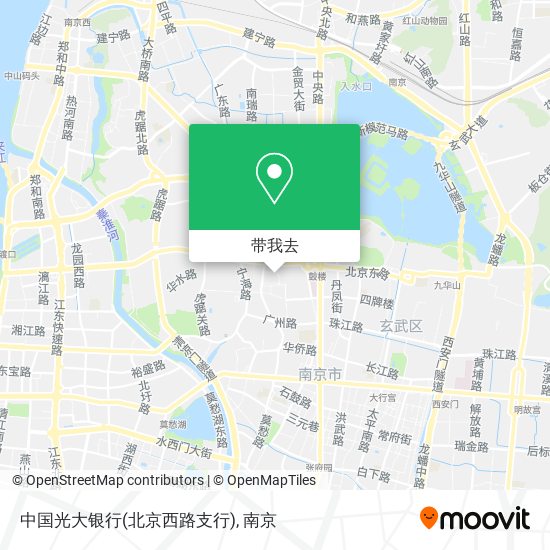 中国光大银行(北京西路支行)地图