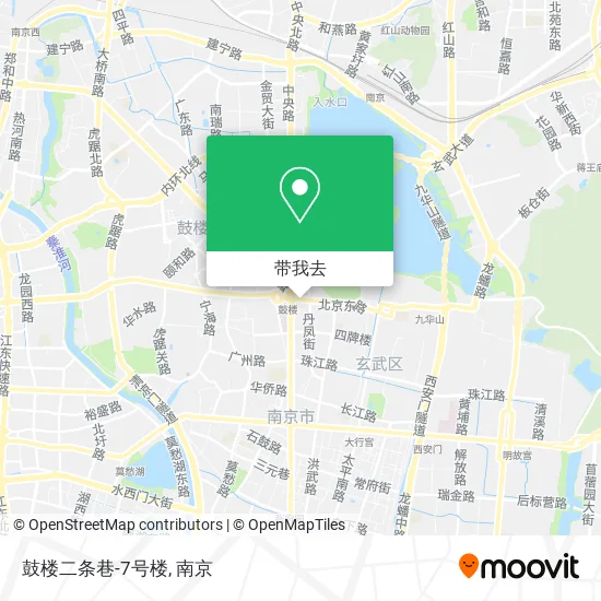 鼓楼二条巷-7号楼地图