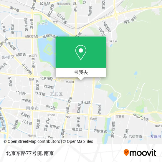 北京东路77号院地图