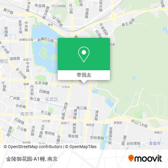 金陵御花园-A1幢地图