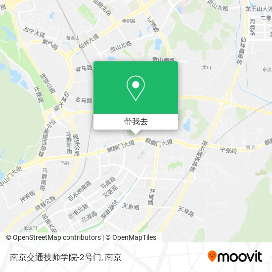 南京交通技师学院-2号门地图