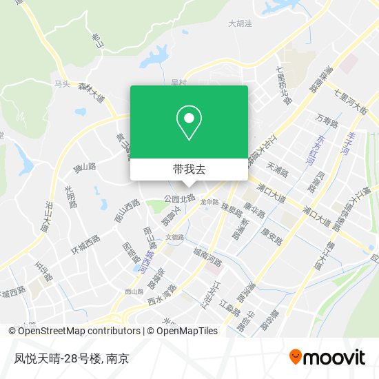凤悦天晴-28号楼地图