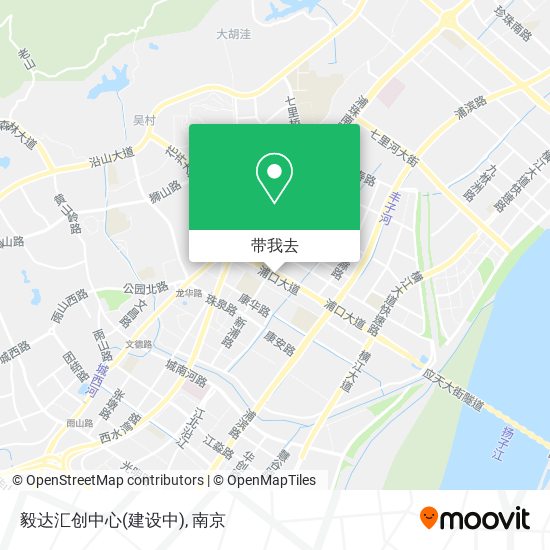 毅达汇创中心(建设中)地图