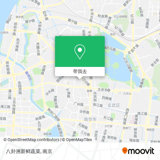 八卦洲新鲜蔬菜地图