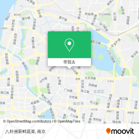 八卦洲新鲜蔬菜地图