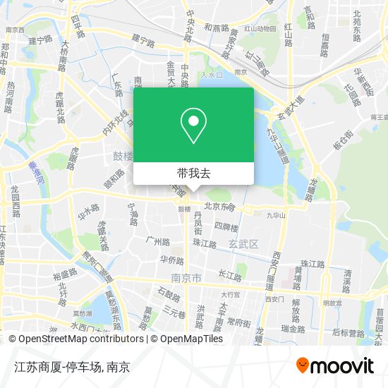 江苏商厦-停车场地图