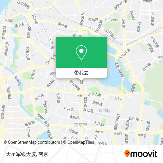 天星军银大厦地图