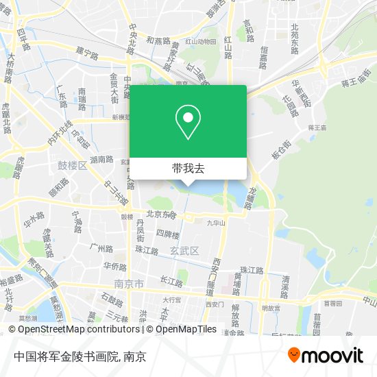 中国将军金陵书画院地图