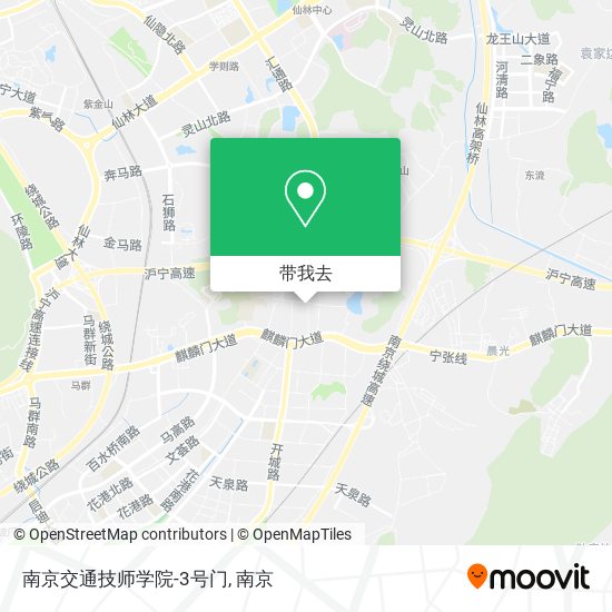 南京交通技师学院-3号门地图
