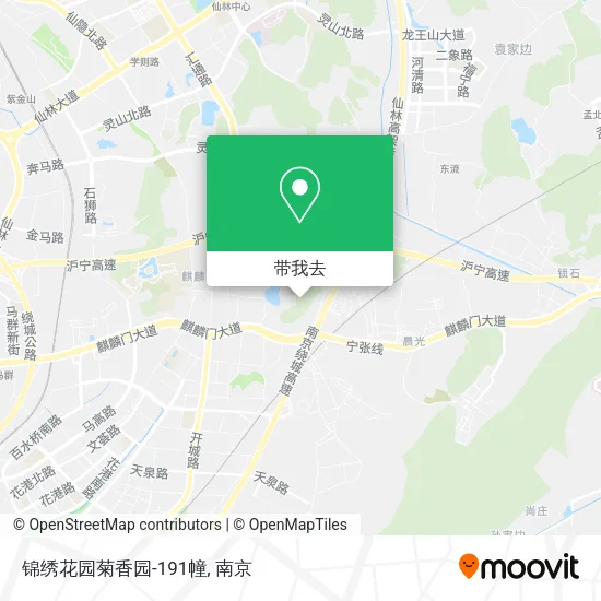 锦绣花园菊香园-191幢地图