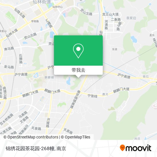 锦绣花园茶花园-268幢地图