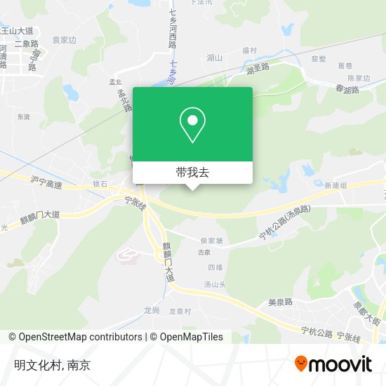 明文化村地图